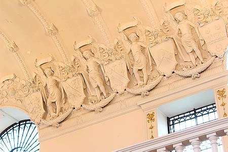 St Botolph Aldgate - Ceiling Carving Detail
